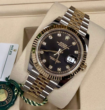 Rolex Datejust 41 UNWORN 2025 Datejust 41 BLACK DIAMOND JUBILEE 126333