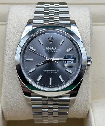 Rolex Datejust 41 UNWORN 2025 Datejust 41 SLATE DIAL JUBILEE 126300