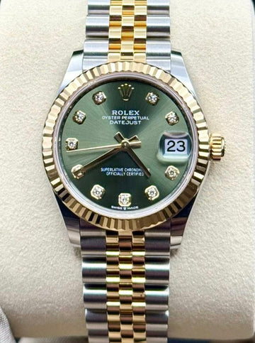 Rolex Datejust 31 Green Diamond Dial 278273 Unworn 2026
