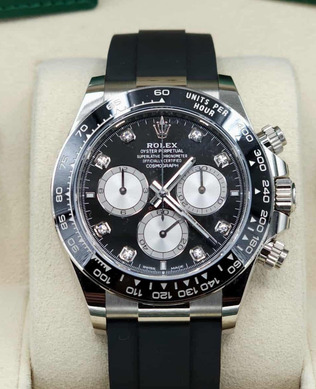 Rolex Daytona UNWORN 2025 Daytona BLACK DIAMOND DIAL 126519LN-0004