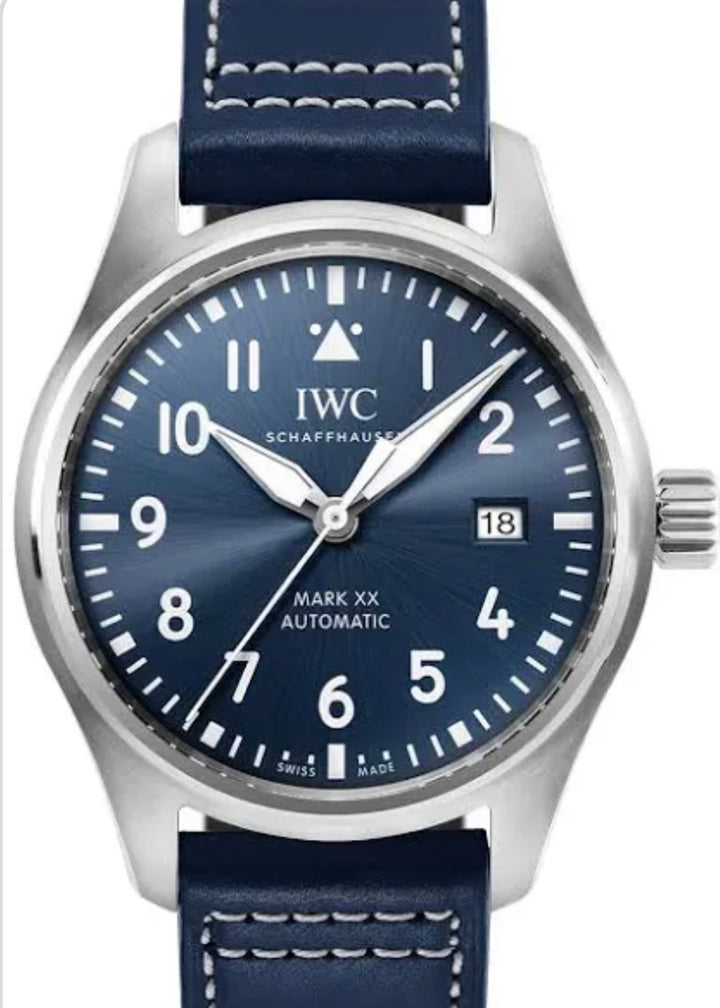 IWC Pilot’s Watch Mark XX IW328203 with blue dial
