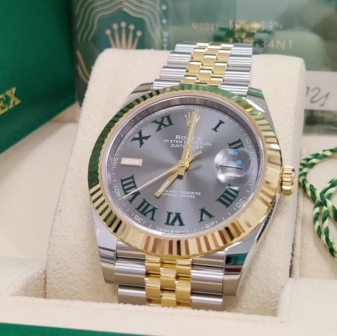 Rolex Datejust 41 UNWORN 2025 Datejust 41 Wimbledon Jubilee 126333