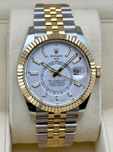Rolex Sky-Dweller Jubilee WHITE DIAL 336933 UNWORN 2025