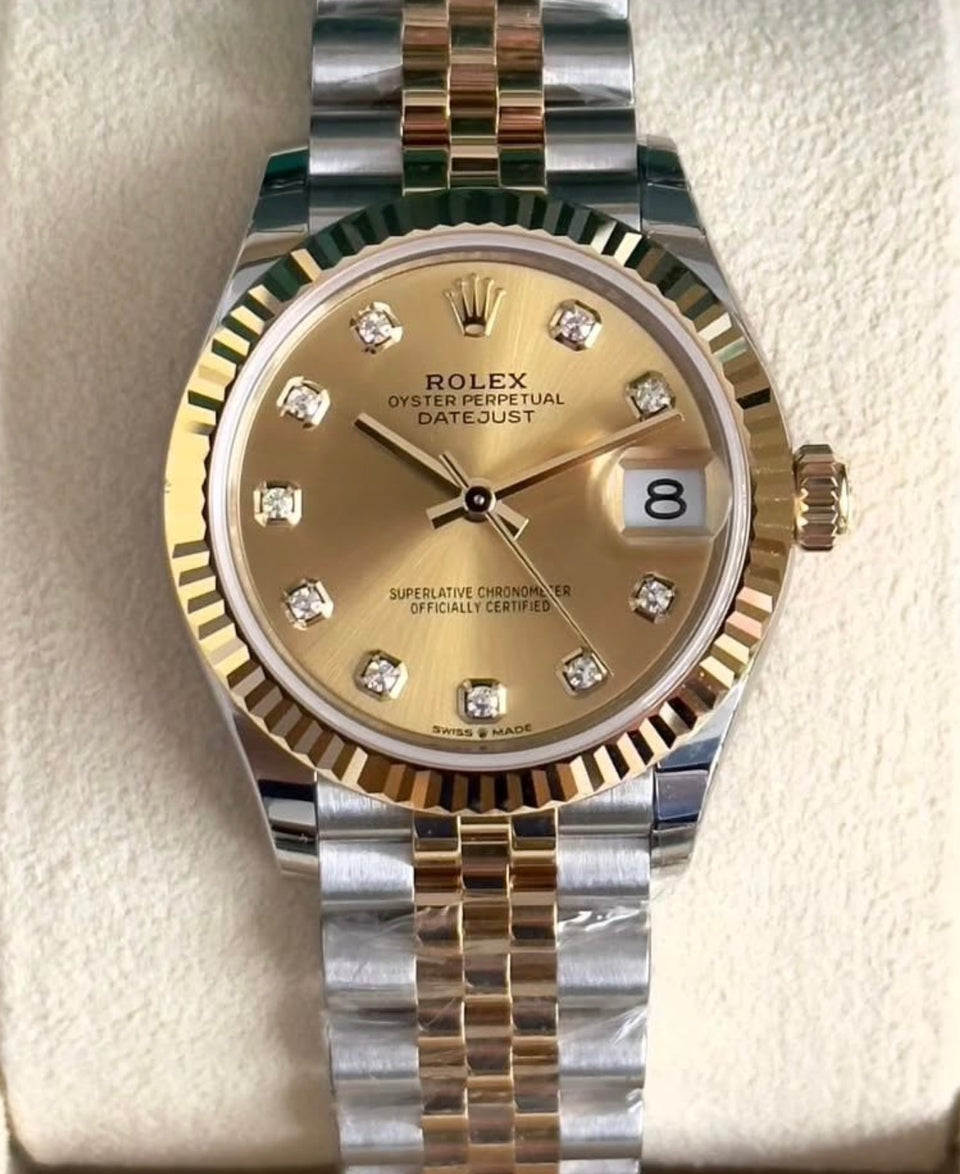 Rolex Datejust 31 Champagne Diamond Dial Jubilee 278273 Unworn 2026 - product image 1 of 2