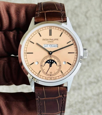 Patek Philippe Perpetual Calendar UNWORN 2024 Perpetual Calendar 5236P Salmon Dial
