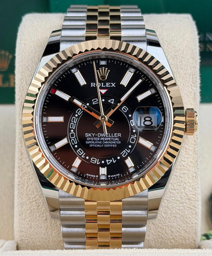 Rolex Sky-Dweller Bright Black Dial 336933