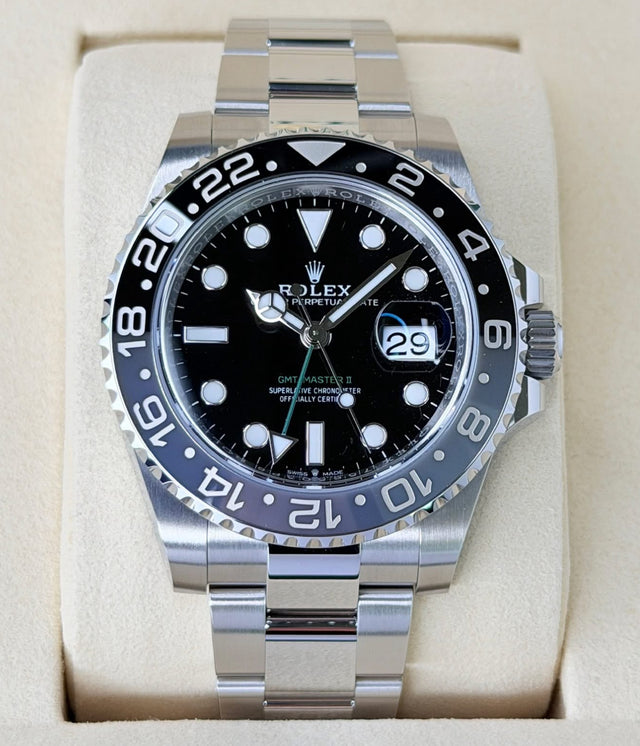 Rolex GMT-Master II Bruce Wayne Oyster Bracelet 126710GRNR