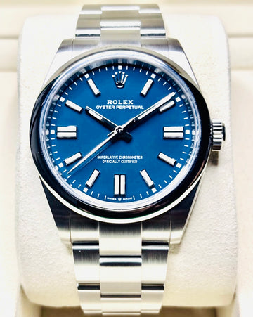 ROLEX OP41 134300 “MED BLUE” UNWORN 2026