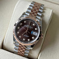 Rolex Datejust 36 Chocolate Diamond Dial Jubilee Bracelet 126231