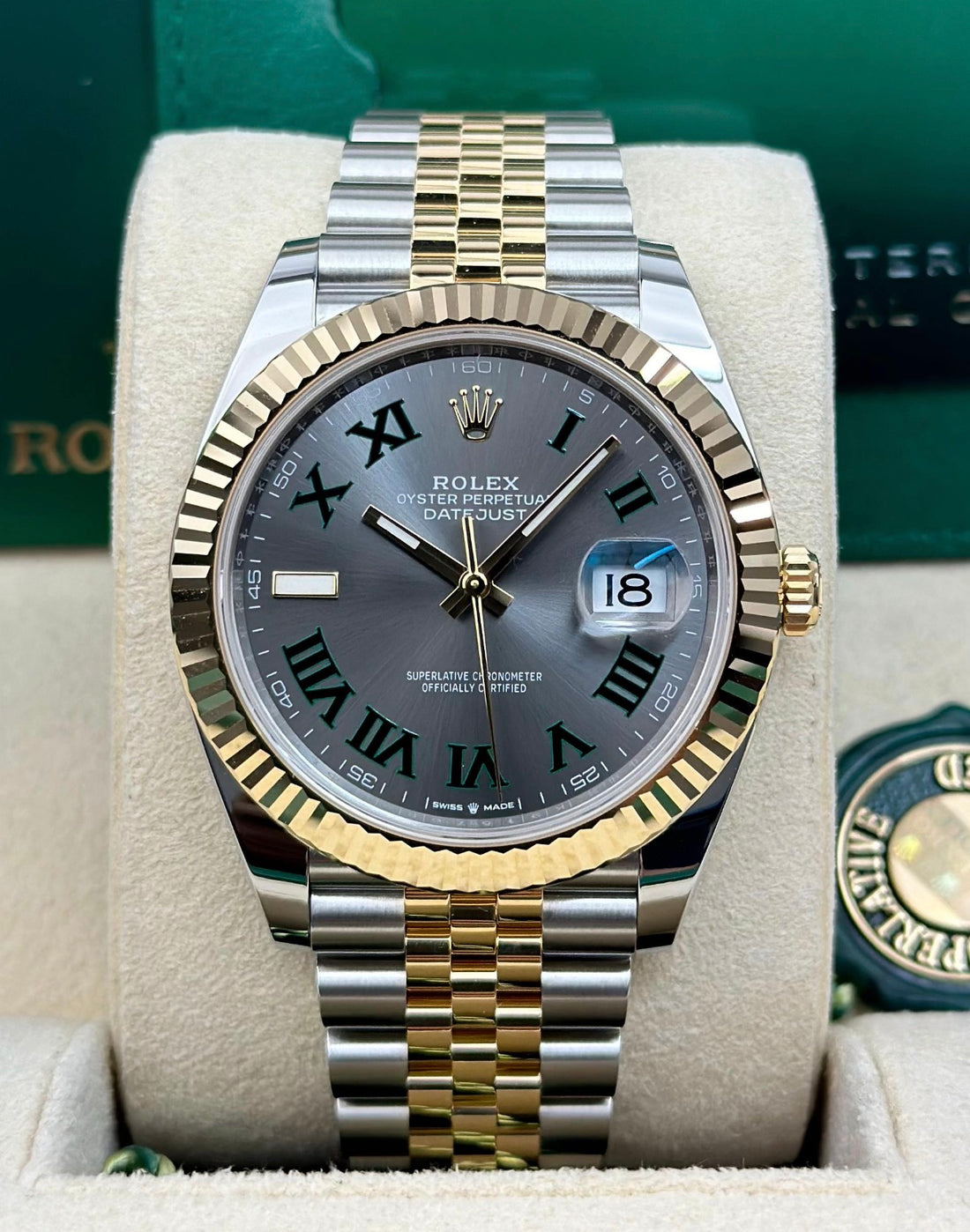 Rolex Datejust 41 UNWORN 2025 Datejust 41 Wimbledon Jubilee 126333