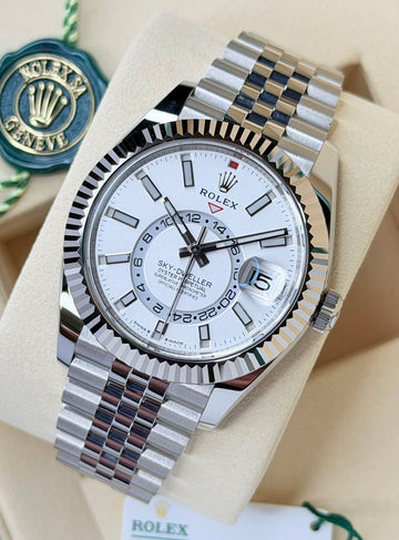 Rolex Sky-Dweller WHITE DIAL 336934 Jubilee UNWORN 2026