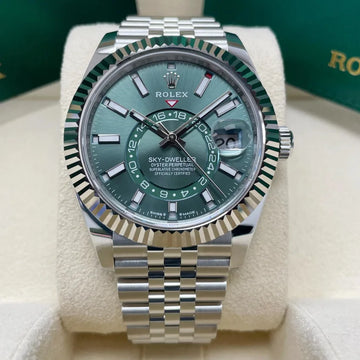 Rolex Sky-Dweller GREEN DIAL JUBILEE 336934 UNWORN 2025