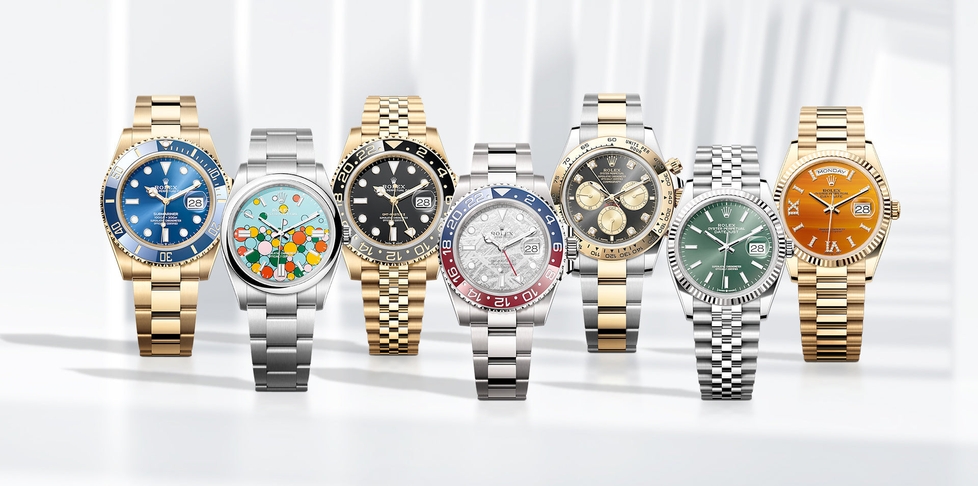 Rolex watches featured by Superlative Watch Co.