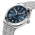Breitling Chronomat Automatic 36 reference A10320101C1A1 with Blue dial, Stainless steel case, strap, three-quarter view