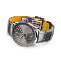 Breitling Navitimer Automatic 36 reference A17327381B1P1 with Anthracite dial, Stainless steel case, alligator strap, bracelet or strap configuration view