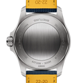 Caseback engraving view of Breitling Avenger Automatic 42 reference A17328101C1X1