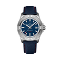 Breitling Avenger Automatic 42 America250 reference A173281B1C1X1 with Blue dial, Stainless steel case, calfskin strap, front view