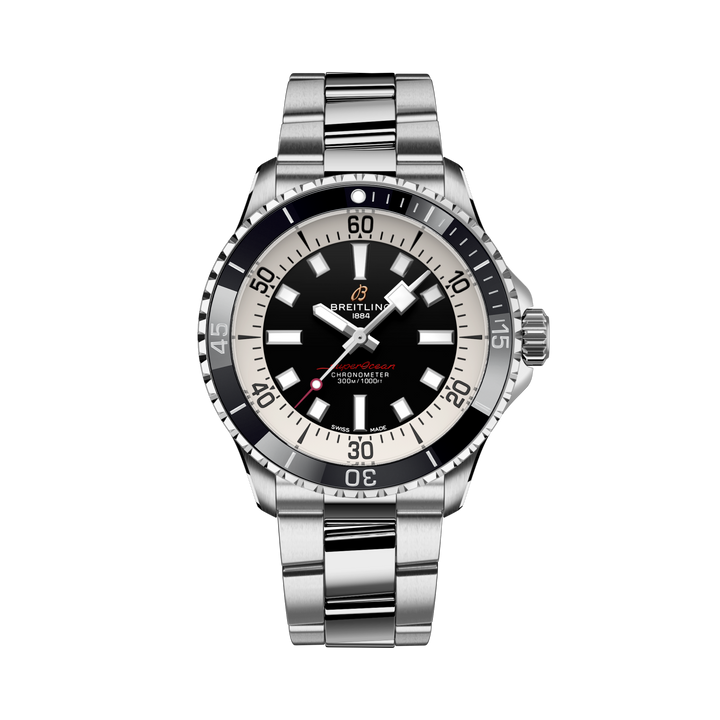 Breitling Superocean Automatic 42 Black Dial Bracelet A17375211B1A1 UNWORN 2026