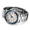 Breitling Superocean Automatic 42 reference A17375E71G1A1 with Cream dial, Stainless steel case, bracelet, bracelet or strap configuration view
