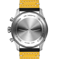 Caseback view of Breitling Classic AVI Chronograph 42 Tribute to Vought F4U Corsair reference A233801A1C1X1