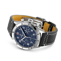 Breitling Classic AVI Chronograph 42 Tribute to Vought F4U Corsair reference A233801A1C1X1 with Blue dial, Stainless steel case, calfskin strap, bracelet or strap configuration view