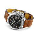 Breitling Classic AVI Chronograph 42 P-51 Mustang reference A233803A1B1X1 with Black dial, Stainless steel case, calfskin strap, bracelet or strap configuration view