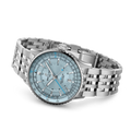 Breitling Navitimer Automatic GMT 41 reference A32310171C1A1 with Ice blue dial, Stainless steel case, bracelet, bracelet or strap configuration view