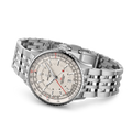 Breitling Navitimer Automatic GMT 41 reference A32310211G1A1 with Cream dial, Stainless steel case, bracelet, bracelet or strap configuration view