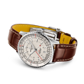 Breitling Navitimer Automatic GMT 41 reference A32310211G1P1 with Cream dial, Stainless steel case, alligator strap, bracelet or strap configuration view