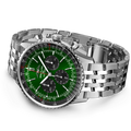 Breitling Navitimer B01 Chronograph 46 reference AB0137241L1A1 with Green dial, Stainless steel case, bracelet, bracelet or strap configuration view