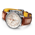 Breitling Navitimer B01 Chronograph 41 reference AB0139211G1P1 with Cream dial, Stainless steel case, alligator strap, bracelet or strap configuration view