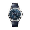 Breitling Premier B01 Chronograph 42 reference AB0145171C1P2 with Blue dial, Stainless steel case, alligator strap, front view