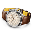 Breitling Premier B01 Chronograph 42 reference AB0145211G1P2 with Cream dial, Stainless steel case, alligator strap, bracelet or strap configuration view