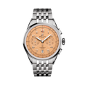 Breitling Premier B01 Chronograph 42 reference AB0145331K1A1 with Copper dial, Stainless steel case, bracelet, front view
