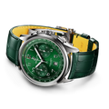 Breitling Premier B01 Chronograph 42 reference AB0145371L1P2 with Green dial, Stainless steel case, alligator strap, bracelet or strap configuration view