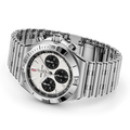 Breitling Chronomat B01 Chronograph 42 reference AB0158101A1A1 with White dial, Stainless steel case, bracelet, bracelet or strap configuration view