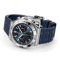 Breitling Chronomat B01 Chronograph 42 reference AB0158101C1S1 with Blue dial, Stainless steel case, rubber strap, bracelet or strap configuration view