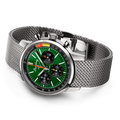 Breitling Top Time B01 Ford Mustang reference AB01762A1L1A1 with Green dial, Stainless steel case, bracelet, bracelet or strap configuration view