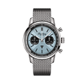 Breitling Top Time B01 Triumph reference AB01764A1C1A1 with Ice blue dial, Stainless steel case, bracelet, front view