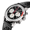 Breitling Top Time B01 Deus reference AB01765A1B1X1 with Black dial, Stainless steel case, calfskin strap, three-quarter view