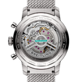 Caseback view of Breitling Top Time B01 Ford Thunderbird reference AB01766A1A1A1