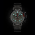 Breitling Top Time B01 Ford Thunderbird reference AB01766A1A1A1 with White dial, Stainless steel case, bracelet, illuminated dial view