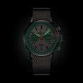Breitling Top Time B01 Fausto Coppi reference AB01768A1A1A1 with White dial, Stainless steel case, bracelet, illuminated dial view