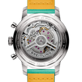 Caseback view of Breitling Top Time B01 Fausto Coppi reference AB01768A1A1X1