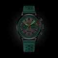 Breitling Top Time B01 Fausto Coppi reference AB01768A1A1X1 with White dial, Stainless steel case, calfskin strap, illuminated dial view