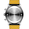 Caseback view of Breitling AVI Ref. 765 1964 Re-Edition reference AB09451A1B1X1