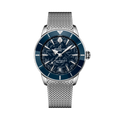 Breitling Superocean Heritage B31 Automatic 40 Kelly Slater reference AB31101A1C1A1 with Blue dial, Stainless steel case, bracelet, front view