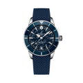 Breitling Superocean Heritage B31 Automatic 40 Kelly Slater reference AB31101A1C1S1 with Blue dial, Stainless steel case, rubber strap, front view