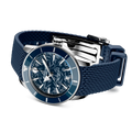 Breitling Superocean Heritage B31 Automatic 40 Kelly Slater reference AB31101A1C1S1 with Blue dial, Stainless steel case, rubber strap, bracelet or strap configuration view