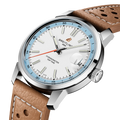 Breitling Top Time B31 reference AB3113281A1X1 with Cream dial, Stainless steel case, calfskin strap, three-quarter view